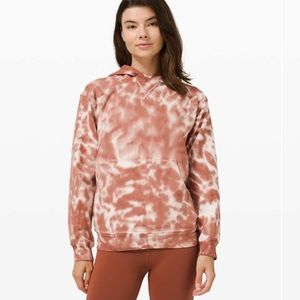 lululemon Copper Tie Dye Hoodie